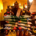 Rice donation is a traditional merit-making practice that supports the temple and generates positive karma, bringing long-term blessings, stability, and improved life fortune.